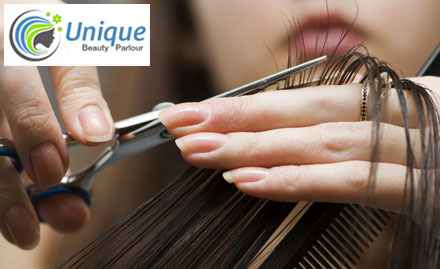 Unique Beauty Parlour Janakpuri - Rs 2099 for hair rebonding, smoothening or straightening along with hair spa & haircut. Care for your hair!