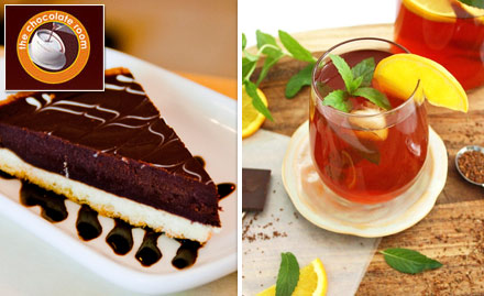 The Chocolate Room Himayat Nagar - Get a pastry or iced tea absolutely free on a minimum bill of Rs 350