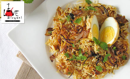 I Love Biryani Sarkhej - 40% off on veg, egg, chicken & mutton pulav