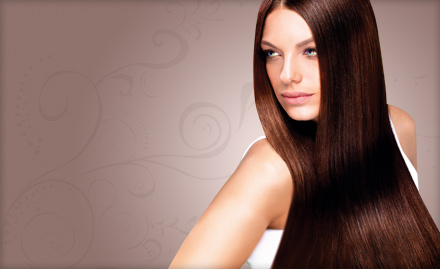 Hair Studio Shakespeare Sarani - Rs 399 for hair cut, hair wash, conditioning, fruit facial, massage, manicure, pedicure & threading. Instant results!