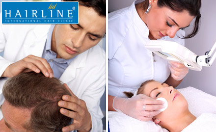 Hairline International Hair and Skin Care Clinic Whitefield - 50% off on hair and skin treatments