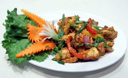 Midtown Sector 8 - 20% off on total bill. Exotic veg & non-veg delicacies served!