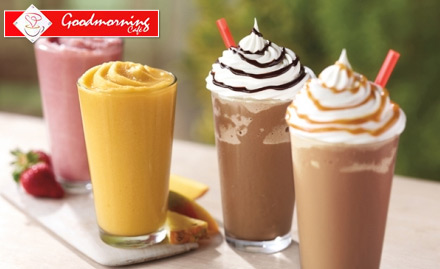 Good Morning Cafe Perungalathur - Buy 1 get 1 offer on refreshing beverages at Rs 19. Time to brew your senses!
