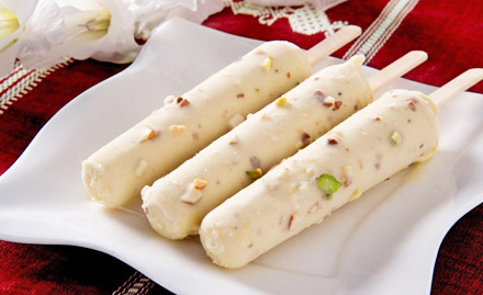 K.C.Gope Bidhan Sarani - Bengali New Year special - Rs 9 for buy 1, get 1 offer on kesar kulfi. Additional 25% off on sweets!