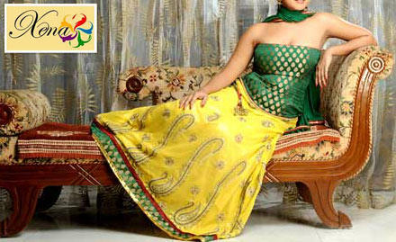 Xena Designers Den Chandmari - Upto 25% off on total bill. Premium quality home furnishings & garment!