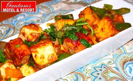 Gautams Motel & Resort Samalkha - Rs 299 for unlimited food. Exotic & spicy delicacies!