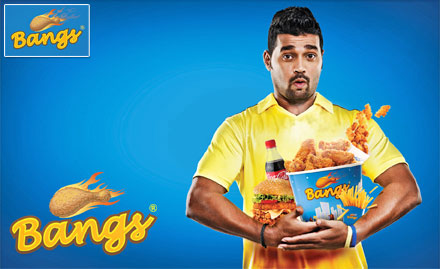 Bangs Fried Chicken Gandhi Nagar - Get Italian soda or Mojito absolutely free on a minimum bill of Rs 200
