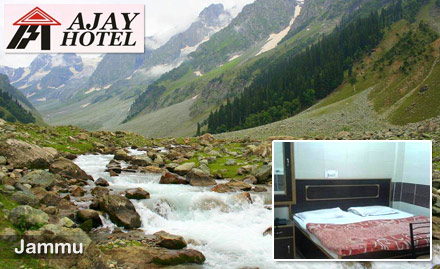 Hotel Ajay Jammu - 35% off on room tariff in Jammu. Also get welcome & bed tea!