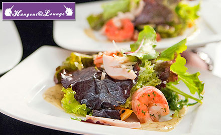 Hangout@lounge Civil Lines - 25% off on food bill. Lip smacking eateries!