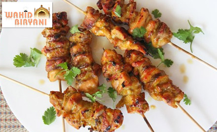 Wahid Biryani Aminabad - Get 40% off on total bill. Savour the essence of biryani, kebabs, kheer & more!