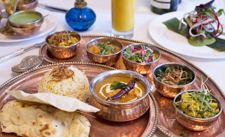 RRoyal Rajasthan Sarjapur - Enjoy 20% off on unlimited thali- chaat, dal bati churma, kadhi, rice, Indian breads and more!