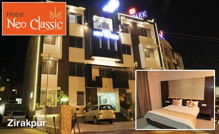 Hotel Neo Classic Baltana, Zirakpur - 35% off on room tariff with welcome juice or cold drink. Explore the city of Zirakpur!
