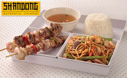 Shandong HBR Layout - Veg or non-veg combo meal starting from Rs 299. Spicy & exotic delicacies!