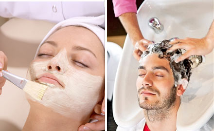 V2 Beauty Care Egmore - Rs 499 for wine facial, manicure, hair spa, hair wash, blow dry & threading 