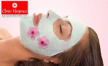 Clinic Elegance Pitampura - Rejuvenating glow facial at just Rs 499. Experience the results of microdermabrasion, facial massage & glow mask!