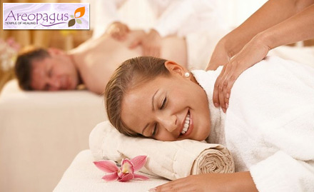 Areopagus Girgaon - 25% off on spa services. Valid at 4 outlets across Mumbai!