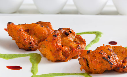 High Time Bar - Hotel Libra Sikar Road - 25% off on a la carte. Swallow the Marvellous Delicacies!