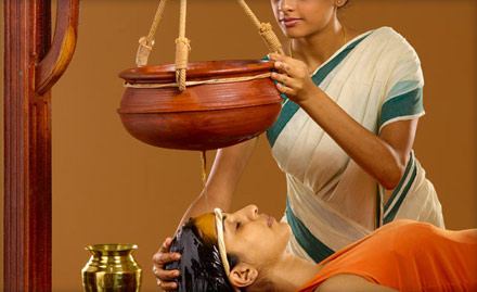 Mudita Yoga Vrindavan Society - Rs 349 for shirodhara, head massage & more