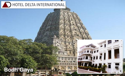 Hotel Delta International Domuhan Road, Bodhgaya - 40% off on room tariff. A sojourn in Bodh Gaya!