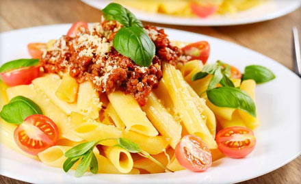 Daily Pasta Sector 11 - 30% off on pasta. Enjoy cheesy Italian delights!
