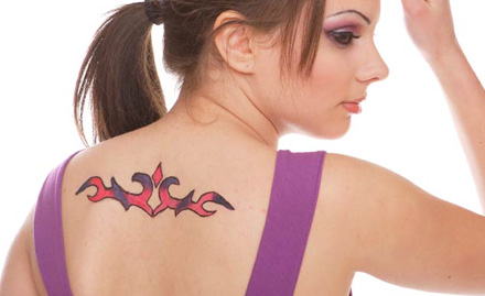 Joy Tattoo Palasia Square - 77% off on permanent tattoo. Sharp outlining & smooth shading!