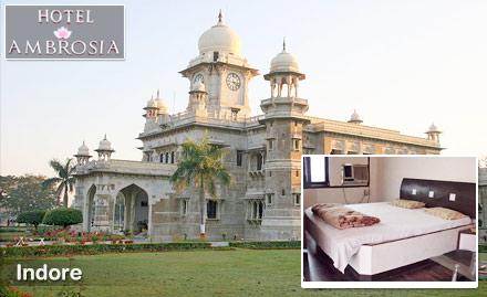 Hotel Ambrosia Vijay Nagar, Indore - 35% off on room tariff. Explore the city of Indore
