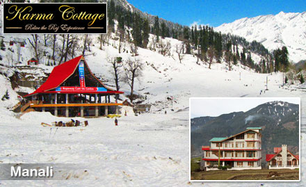 Karma Cottage Manali Rohtang Road - 30% off on room tariff in Manali. Gear up for the holidays! 