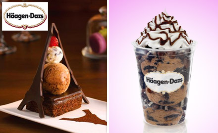 Haagen Dazs Velachery - Get 35% off on Belgian wafle dream, shakes & more. Luscious creamy delights at never before price!