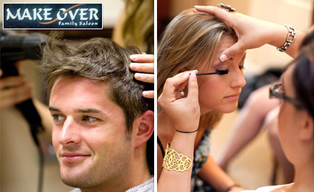 Makeover Family Salon Annapurna Road - 40% off on salon services. Only high quality products used!