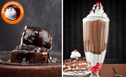 The Chocolate Room Athwa - Limited period offer! Flat 20% off on total bill.