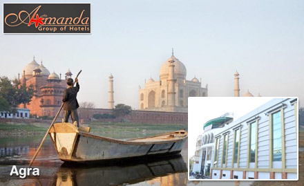 Hotel Amanda Tara Palace Taj Ganj, Agra - 65% off on room tariff in Agra