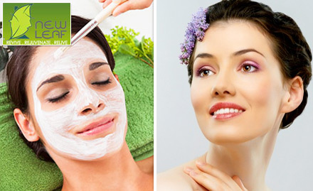 New Leaf Sahid Nagar - Rs 9 to get 30% off on beauty services