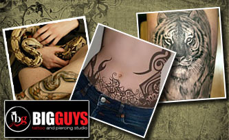 Big Guys Kalbadevi Road, Dhobi Talao - Get 70% off on permanent tattoo or 40% off on tattoo removal