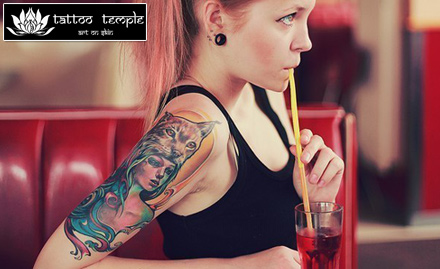 Tattoo Temple Vashi - 70% off on permanent coloured tattoo. Discounts were never this big!