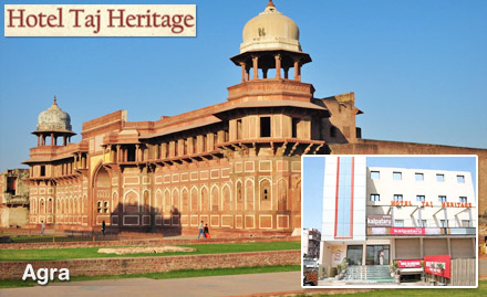 Hotel Taj Heritage Fatehabad Road, Agra - Rs 19 to get 40% off on room tariff