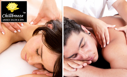 Chill Breeze Unisex Salon Adyar - 50% off on full body massages. Experience the serenity!