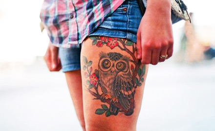 Octopus Tattoos Lajpat Nagar 2 - Rs 499 for 15 inch black or coloured permanent tattoo
