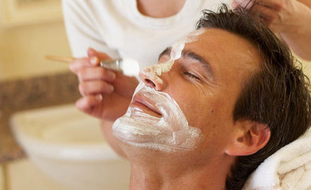 Inspiration Men's Salon Sanway Colony - 40% off on all facials. Enhance your look!