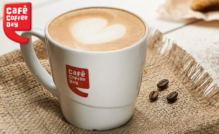 Cafe Coffee Day MG Road - Pay Rs 30 & get a regular cappuccino at any Cafe Coffee Day outlet across India