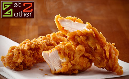 Get 2 Gather Peelamedu - Get 1 crispy chicken twister absolutely free on purchase of 2pcs fried crispy chicken