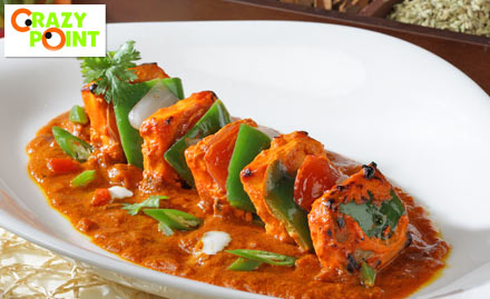 Crazy Point Civil Lines - 15% off on total food bill. Satiate your hunger at one of the finest restaurants of Bareilly!