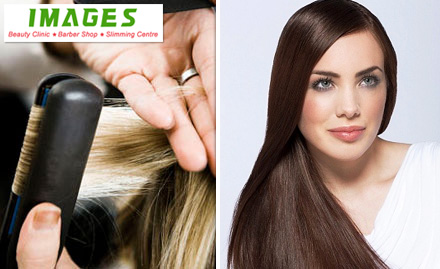 Images Beauty Salon Paschim Vihar - Rs 2299 for hair rebonding. Also get haircut and hair wash absolutely free! 