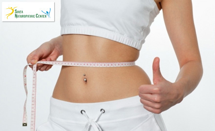 Shifa Naturopathic Center Juhu - 5 weight loss sessions along with consultation for dynamic energy at just Rs 799. 