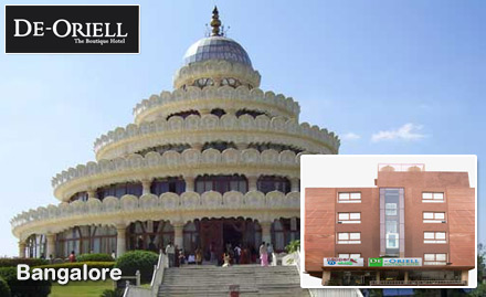 De - Oriell Hotel Koramangala - Flat 30% off on room tariff along with complimentary breakfast in Bangalore. 