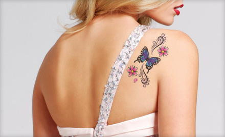 Prince Tattoo Nariman Point - Get 50% off on black & coloured permanent tattoo