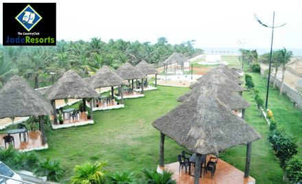 Jade Beach Resort Nungambakkam - Rs 599 for 1 day outing package in Chennai. Enjoy the best of luxury & comfort!
