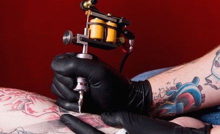 T J Tattos 09 Gill Road - Get 4 tattoo making sessions at just Rs 49. Bring out the Creative Designer in you!