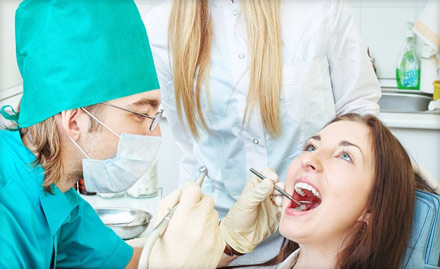 Krishna Dental Clinic & Implant Center Gomti Nagar - Rs 219 for dental consultation, extraction, filling, cleaning & polishing