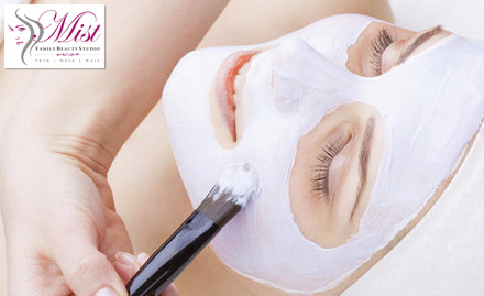 Mist Family Beauty Studio Kakkanad - Enjoy Pearl facial, hair spa & dandruff treatment at Rs 1799!