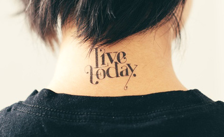 Stylish Tattoo Vasai - Pay Rs 399 to get a cool and funky 3 inch permanent coloured tattoo!